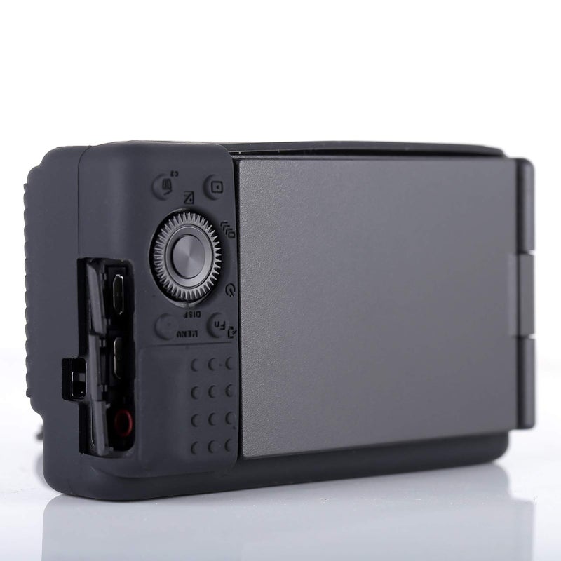يساو حافظة كاميرا لسوني ZV-1 ZV1 حافظة كاميرا رقمية مضادة للخدش حافظة كاميرا DSLR ناعمة مع واقي شاشة ZV1 لسوني ZV-1 (أسود) - Image 4